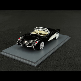 Chevrolet Corvette C1 V8 1956 Black 1/43 Schuco 43U00046