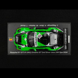 Porsche 911 GT3 R Type 992 n°55 24h Spa 2024 1/43 Spark SB802
