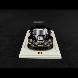 Porsche 911 GT3 R Type 992 n°91 24h Spa 2024 1/43 Spark SB827