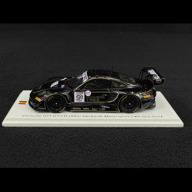 Porsche 911 GT3 R Type 992 n°91 24h Spa 2024 1/43 Spark SB827