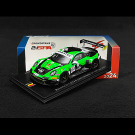 Porsche 911 GT3 R Type 992 n°54 24h Spa 2024 1/43 Spark SB834