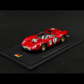Alfa Romeo T33 n°22 1000km Nürburgring 1967 1/43 Spark SG816