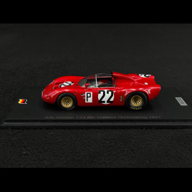 Alfa Romeo T33 n°22 1000km Nürburgring 1967 1/43 Spark SG816