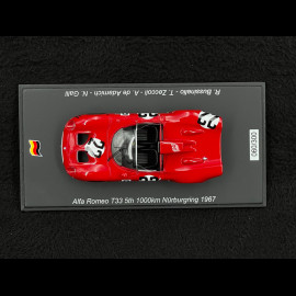 Alfa Romeo T33 n°22 1000km Nürburgring 1967 1/43 Spark SG816