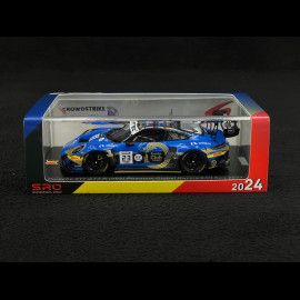 Porsche 911 GT3 R Type 992 n°23 24h Spa 2024 1/43 Spark SB801