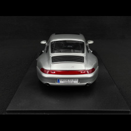Porsche 911 Carrera 4S Type 993 1996 Polar Silver 1/18 Solido S1810103