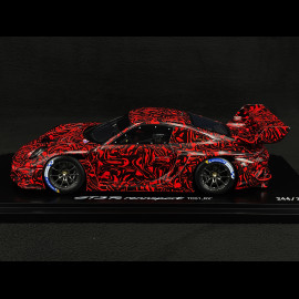 Porsche 911 GT3 R Rennsport Type 992 TC01 RX Camo Red / Black 1/18 Spark WAP0215060SGTR