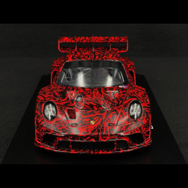 Porsche 911 GT3 R Rennsport Type 992 TC01 RX Camo Red / Black 1/18 Spark WAP0215060SGTR