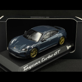 Porsche Taycan Turbo GT J1 PA 2024 Pale Blue Metallic 1/43 Norev WAP0201040STBE