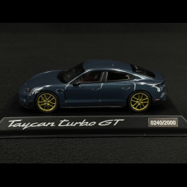 Porsche Taycan Turbo GT J1 PA 2024 Pale Blue Metallic 1/43 Norev WAP0201040STBE