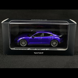 Porsche Taycan Turbo GT Weissach Package 2024 Purple Sky Metallic 1/43 Norev WAP0201030STSE
