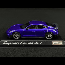 Porsche Taycan Turbo GT Weissach Package 2024 Lila Himmel Metallic 1/43 Norev WAP0201030STSE
