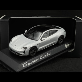 Porsche Taycan Turbo J1 PA 2024 Ice Grey Metallic 1/43 Norev WAP0201010STTB