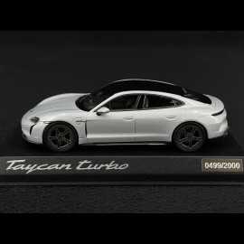 Porsche Taycan Turbo J1 PA 2024 Eisgrau Metallic 1/43 Norev WAP0201010STTB