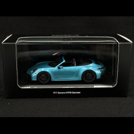 Porsche 911 Carrera 4 GTS Cabriolet Type 992.2 2024 Ipanema Blue 1/43 Minichamps WAP0200310SCPE