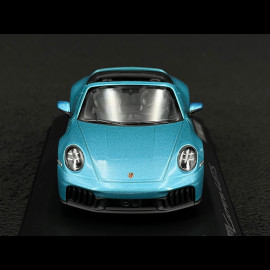 Porsche 911 Carrera 4 GTS Cabriolet Type 992.2 2024 Ipanema Blue 1/43 Minichamps WAP0200310SCPE