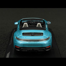 Porsche 911 Carrera 4 GTS Cabriolet Type 992.2 2024 Ipanema Blue 1/43 Minichamps WAP0200310SCPE