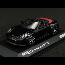 Porsche 911 Carrera GTS Cabriolet Type 992.2 2024 Scwharz 1/43 Minichamps WAP0200290SCPE