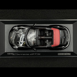 Porsche 911 Carrera GTS Cabriolet Type 992.2 2024 Scwharz 1/43 Minichamps WAP0200290SCPE