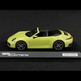 Porsche 911 Carrera Cabriolet Type 992.2 2024 Cartagena Gelb 1/43 Minichamps WAP0200220SCPE