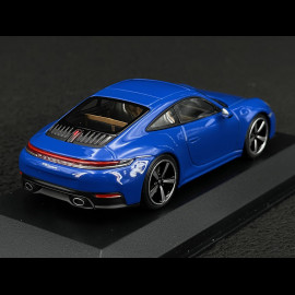 Porsche 911 Carrera Coupe Typ 992.2 2024 Lugano Blau 1/43 Minichamps WAP0200210SCPE