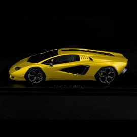 Lamborghini Countach LPI 800-4 New Giallo Orion 2023 Yellow 1/18 Top Speed TS0555