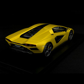 Lamborghini Countach LPI 800-4 New Giallo Orion 2023 Yellow 1/18 Top Speed TS0555