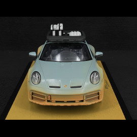 Porsche 911 Dakar Typ 992 Ahead Shadegreen Dirty Version 1/18 Spark WAP0211750S0DK