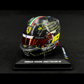 Charles Leclerc Helmet F1 GP Monza Saison 2024 1/5 LookSmart LSHEL004