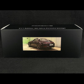Porsche 911 Targa 4 GTS Type 992 50th Anniversary 2023 Black 1/18 Minichamps WAP0215410TTRG