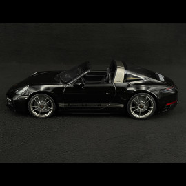 Porsche 911 Targa 4 GTS Type 992 50th Anniversary 2023 Black 1/18 Minichamps WAP0215410TTRG