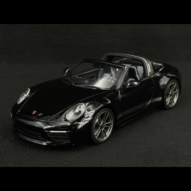 Porsche 911 Targa 4 GTS Type 992 50th Anniversary 2023 Black 1/18 Minichamps WAP0215410TTRG