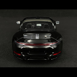 Porsche 911 Targa 4 GTS Type 992 50th Anniversary 2023 Black 1/18 Minichamps WAP0215410TTRG
