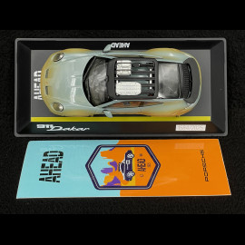 Porsche 911 Dakar Typ 992 AHEAD Shadegreen Dirty Version 1/43 Spark WAP0201730S0DK