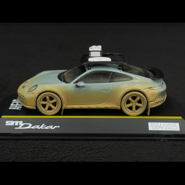 Porsche 911 Dakar Typ 992 AHEAD Shadegreen Dirty Version 1/43 Spark WAP0201730S0DK