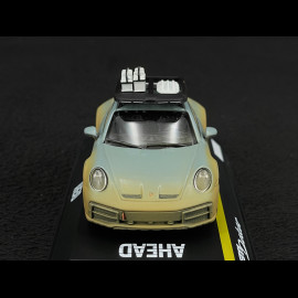 Porsche 911 Dakar Typ 992 AHEAD Shadegreen Dirty Version 1/43 Spark WAP0201730S0DK