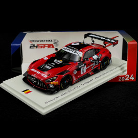 Mercedes-AMG GT3 EVO N °3 Sieger Silver class 24H Spa 2024 F1 1/43 Spark SB800