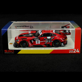 Mercedes-AMG GT3 EVO N °3 Sieger Silver class 24H Spa 2024 F1 1/43 Spark SB800