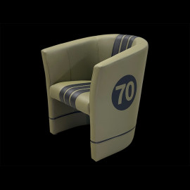 Tub chair Racing n° 70 Spirit Olive