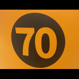 Tub chair Racing n° 70 Spirit Signal Orange