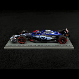 Visa Cash App RB F1 N °3 GP F1 Singapour 2024 F1 1/43 Spark S9562