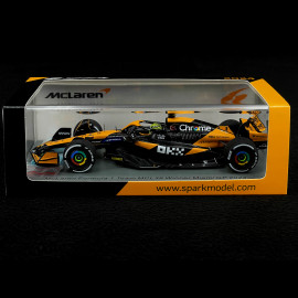 Lando Norris McLaren MCL38 n° 4 GP Miami 2024 F1 1/43 Spark S9523