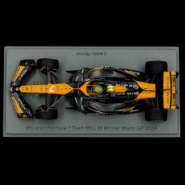 Lando Norris McLaren MCL38 n° 4 GP Miami 2024 F1 1/43 Spark S9523
