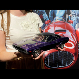 Dodge Challenger R/T 1970 Prune 1/12 Solido G083