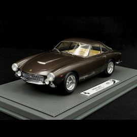 Ferrari 250 GT Lusso S/N 4891 Coupe 1963 Steve McQueen Metallic Brown 1/18 BBR Models CARS1818