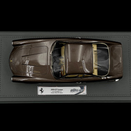 Ferrari 250 GT Lusso S/N 4891 Coupe 1963 Steve McQueen Metallic Brown 1/18 BBR Models CARS1818