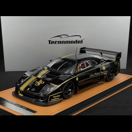 Ferrari F40 LM John Player Special 1996 Schwarz 1/18 Tecnomodel TM18-410A