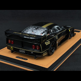 Ferrari F40 LM John Player Special 1996 Schwarz 1/18 Tecnomodel TM18-410A