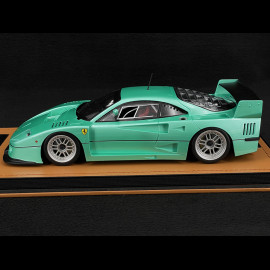 Ferrari F40 LM Press Version 1996 Light Blue Met 1/18 Tecnomodel TM18-410B