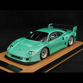 Ferrari F40 LM Press Version 1996 Light Blue Met 1/18 Tecnomodel TM18-410B